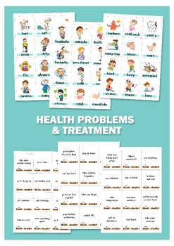 Preview of Health Problems and Treatment Flashcards