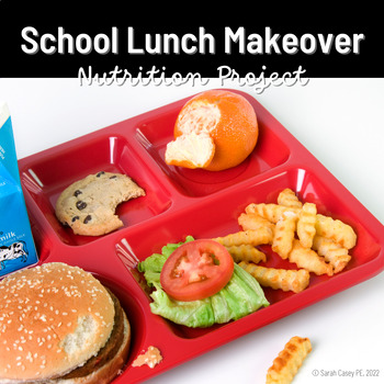 Preview of Health Project: School Lunch Nutrition Makeover - Redesign Cafeteria Food Choice