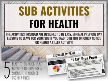 Preview of Health SUB Activities