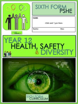 Preview of Health, Safety and Diversity  Work Booklet