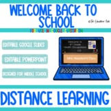 Health Science Welcome Back to School | Editable