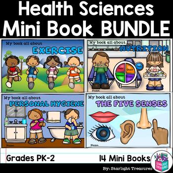 Preview of Health Sciences Mini Book Bundle for Early Readers