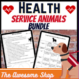 Health Service Animals Bundle Vet Tech and Animal Science