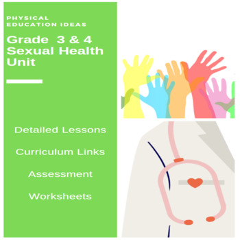 Preview of Health - Sexual Education Unit, Lessons, Assessments & much more