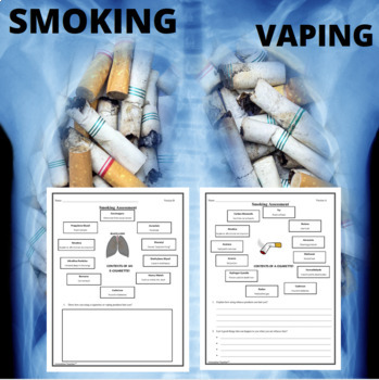 Preview of Health-Smoking and Vaping Assessment & Poster