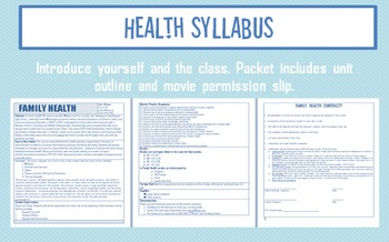 Preview of Health Syllabus