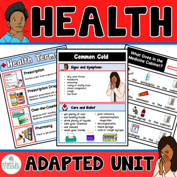 Preview of Health Unit for Special Education