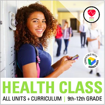 Preview of High School Health Curriculum: Full Year, Skills Based Health Education