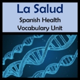 Health Vocabulary Lists, Activities, Crossword, Games, and