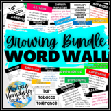 Health Vocabulary Word Wall, Introduction to Health