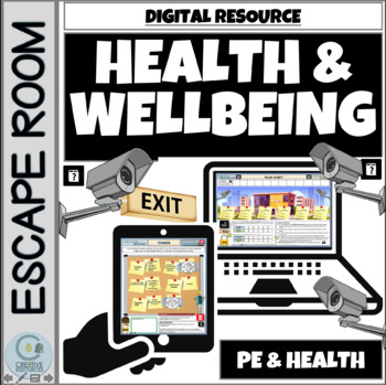 Preview of Health & Wellbeing Digital Escape Room