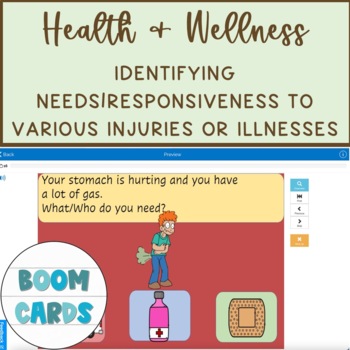 Preview of KG Health & Wellness Identify Responsiveness/Needs to Various Illness/Situation