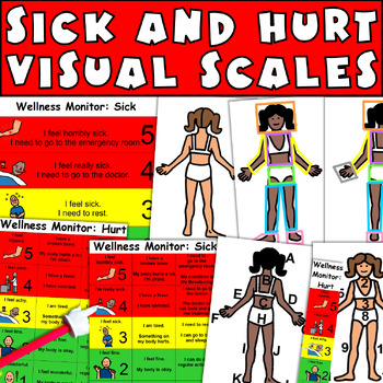 What Hurts Communication Board | Health and Wellness Visual for Sick Pain  Help