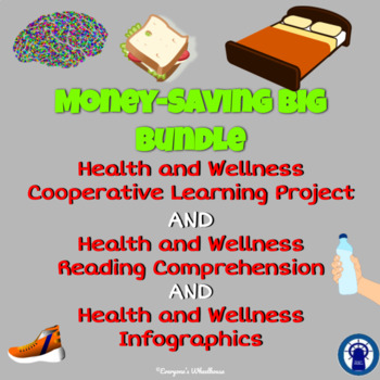 Preview of Health & Wellness: Project, Reading, & Infographic Big Bundle