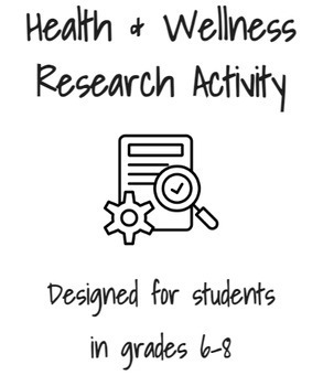 Preview of Health & Wellness Research Activity