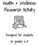 Health & Wellness Research Activity