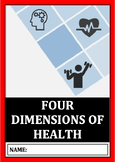 Health & Wellness: The 4 Dimensions of Health Activity
