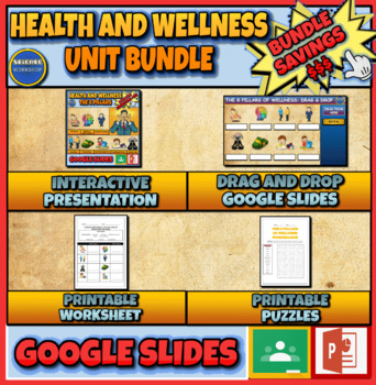 health and wellness puzzle teaching resources teachers pay teachers