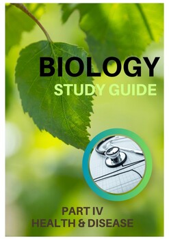 Preview of Health and Disease - GCSE Biology Study Guide