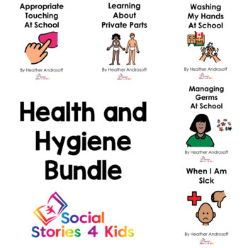 Preview of Health and Hygiene Bundle (English Black and White Versions)