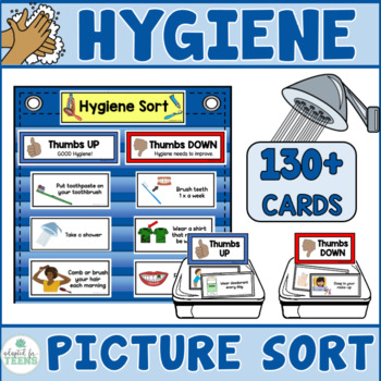 Preview of Health and Hygiene Picture Sort Activity
