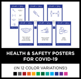 Health and Safety Posters / COVID19 Classroom / Coronaviru
