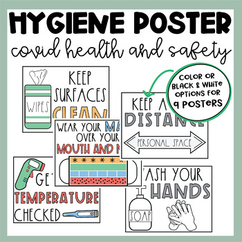 Health and Safety Posters | Hygiene Posters | COVID-19 Posters ...