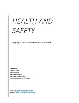 Preview of Health and Safety- Why we wash our hands