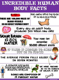 Health and Science Poster: Incredible Human Body Facts
