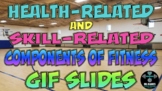 Health and Skill-Related Components of Fitness GIF Slides