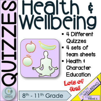 Preview of Health and Wellbeing Bundle