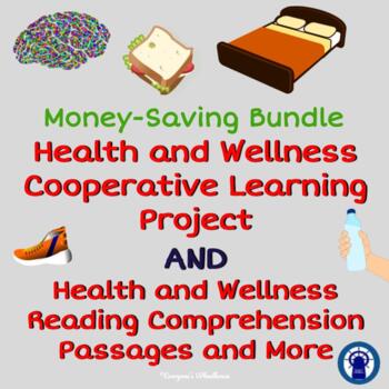 Preview of Health and Wellness Bundle:  Cooperative Learning Project and Reading Passages