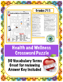 Health and Wellness Crossword Puzzle