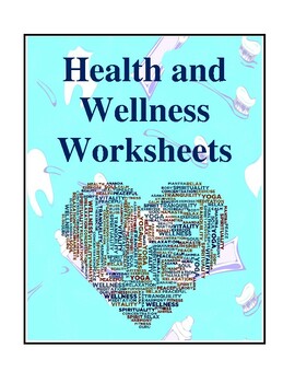 Preview of Health and Wellness Worksheets