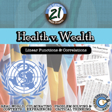 Health v. Wealth -- International Data & Correlation - 21st Century Math Project