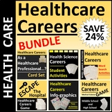Healthcare Career Exploration Activities Bundle SAVE 25% 