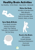 Healthy Brain Activities Poster/Handout and Explanation