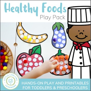Preview of Healthy Eating Activities - Preschool and Kindergarten Thematic Learning