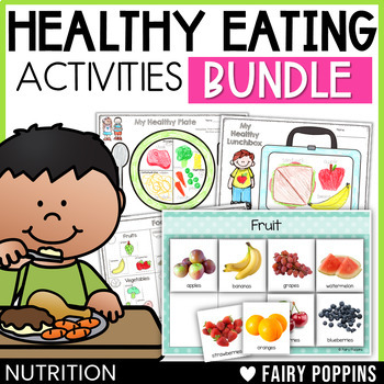 Preview of Food & Nutrition | Healthy Eating Activities BUNDLE