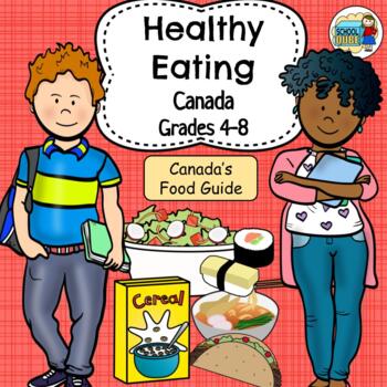 Preview of Healthy Eating Canada Grades 4-8