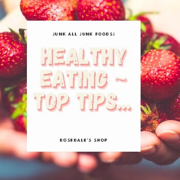 Preview of Healthy Eating: Five Top Tips - Transform Your Lifestyle Today!