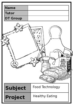 Preview of Healthy Eating Food Technology Booklet