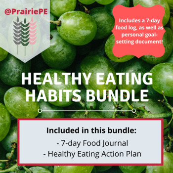 Preview of Healthy Eating Habits BUNDLE!