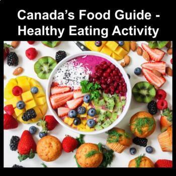 Preview of Canada's Food Guide - Interactive Healthy Eating Lesson
