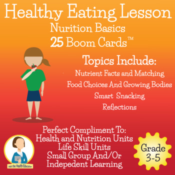 Preview of Healthy Eating Lesson/Nutrition Basics/Smart Snacking