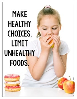 Healthy Eating - Mealtime Posters by BrowniePoints | TpT