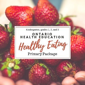 Preview of Healthy Eating - Primary Bundle for Ontario Curriculum