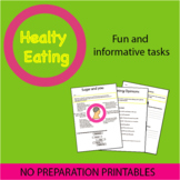 Healthy Eating: Spot Lesson with No Prep!