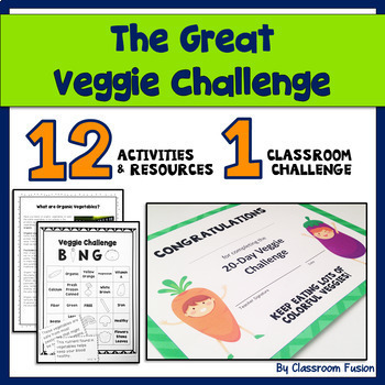 Preview of Healthy Eating and Nutritional Activities and Printables: Vegetables (3-5)