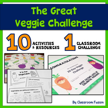 Preview of Healthy Eating and Nutritional Activities and Printables: Vegetables (K-2)